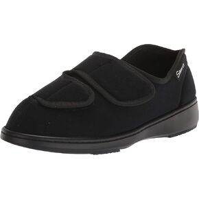 Silverts Adaptive Clothing & Footwear Women's Slippers, Black, 9 X-Wide
