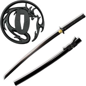 Real Katana Sword Sharp - Japanese Samurai Swords are a Unique Gift for Men - Full Tang High Carbon Steel Sword Blade Makes a Memorable for Martial Arts Enthusiasts or Sword Collectors