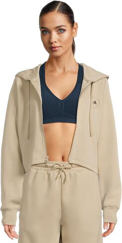 adidas Women's Stella McCartney Sportswear-Cropped Hoodie Jj0143 in Saudi Arabia