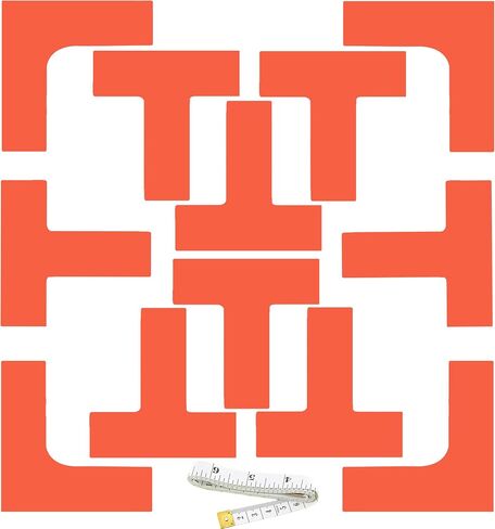 مجموعة أدوات تحديد ملعب كرة البيسبول البرتقالية الكاملة، مجموعة خطوط متينة مع علامات وشريط قياس in Saudi Arabia