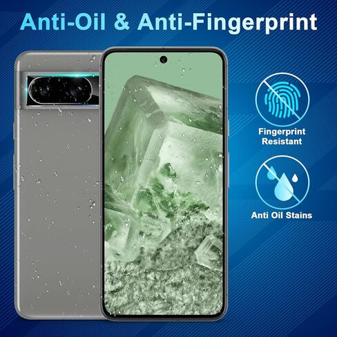 [عبوتان + عبوتان] واقي شاشة للخصوصية Pixel 9 Pro XL، عبوتان من الأفلام المقواة للخصوصية مع عبوتين من الزجاج المقسى لعدسة الكاميرا، وضوح عالي، خالٍ من الفقاعات، حماية ضد التجسس لواقي شاشة Google Pixel 9 Pro XL 5G in Saudi Arabia