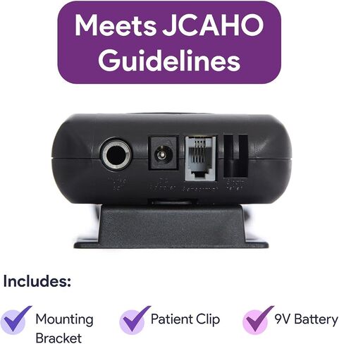 Bed Alarm for Elderly Dementia Patients, Sensor, Magnet, Nurse Bell -Chair and Bed Alarm and Fall Prevention for Elderly - Fall Alert Devices for Elderly - Chair Alarm Includes 9V Battery in Kuwait