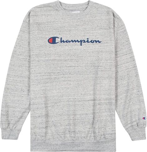 Champion Big and Tall Crewneck Sweatshirt - Cotton Casual Sweatshirt for Men in Saudi Arabia