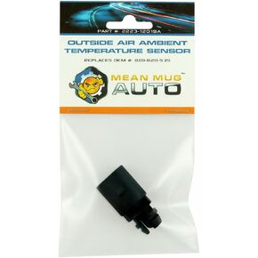 2223-12019A Outside Air Ambient Temperature Sensor - Compatible with Audi, Volkswagen VW - Replaces OEM #: 8Z0820535, WT5614, AX178, 5S11873, 6RD820535, 8Z0820535A