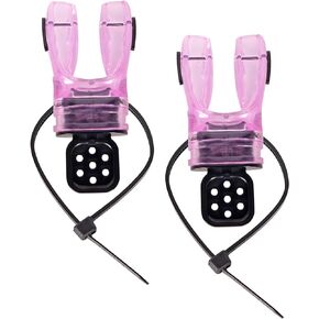 Bite Moldable Scuba Diving Mouthpiece, TPE Moldable Snorkel Mouthpiece Regulator with Regulator Tie Scuba Diving Mouthpiece Replacement Diving Regulator, Pink/Blue/Transparent Black