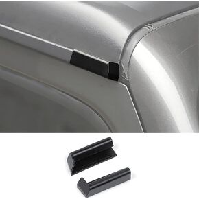 Plug in Water Rain Gutter for 2018 2019 2020 2021 2022 2023 Jeep Wrangler JL JLU Unlimited Sahara Rubicon Exterior Accessories No More Water Runoff