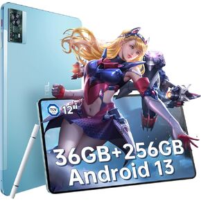 تابلت OUKITEL OT5 12 بوصة بنظام Android 13 - 11000 مللي أمبير في الساعة 2K MTK Helio G99 ثماني النواة 2.2 جيجا هرتز، أقراص ألعاب 36 جيجابايت + 256 جيجابايت ROM 2 تيرابايت موسع للبالغين، كاميرا 16 ميجابكسل + 8 ميجابكسل، مكبرات صوت رباعية، TÜV/BT 5.2/GPS/OT in Kuwait