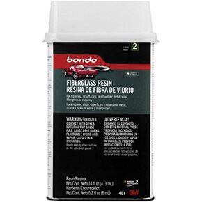 3M 401 Bondo Fiberglass Resin - 0.9 Pint