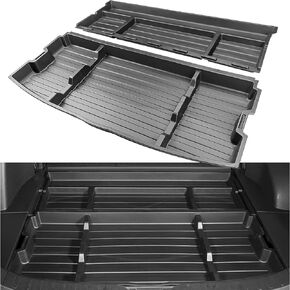 For 2019-2024 Toyota RAV4 Trunk Hidden Storage Box, Insert Cargo Rear Hatch Organizer, Extra Space fits Under Cargo Floor Storage Accessories, [Not fit RAV4 Prime]