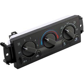 599-218 Front Climate Control Module Heater A/C Air Conditioning Panel Unit, Compatible With 1999-2002 Chevy Tahoe Silverado Suburban Avalanche 1500 2500 3500 HD, GMC Yukon XL Sierra 1500 2500 3500 HD