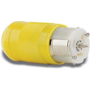 Marinco 6402CRCX Female Connector, 63A 230V 4 Wire , yellow