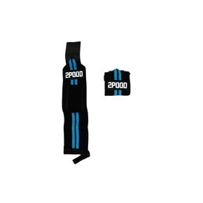 Wrist Wraps for Weightlifting Powerlifting, Weightlifting, Cross Training, Bodybuilding for Men and Women (Blue)