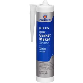 Permatex 80628-12PK Sensor-Safe Blue RTV Silicone Gasket Maker, 11 oz. (Pack of 12)