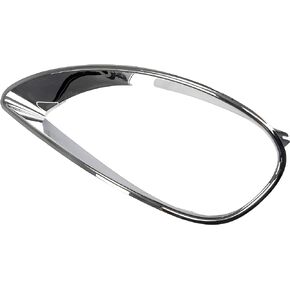 Dorman 242-6002 Driver Side Heavy Duty Headlamp Bezel for Select Freightliner Models, Chrome