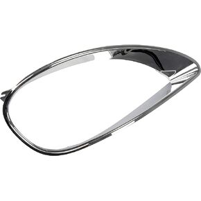 Dorman 242-6001 Passenger Side Heavy Duty Headlamp Bezel for Select Freightliner Models, Chrome