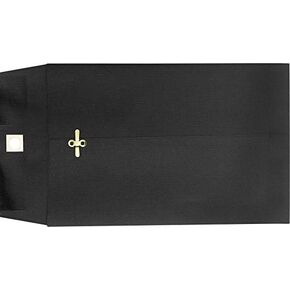 LUXPaper 10 x 13 Open End Envelopes | Clasp | Holiday Green | 80lb. Text | 50 Qty
