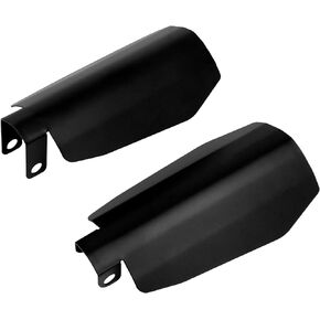 Motorcycle Handguards Coffin Cut Hand Guards Fit for Harley Dyna Sportster XL Touring Street Glide Road King Electra Glide Bagger (Small) Matte Black