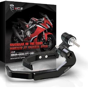 MZS رافعة الحرس دراجة نارية مخلب الفرامل المقود حامي أسود متوافق مع CB300F CB300R CB500F CB500X CB650F CB1000R CBR250R CBR300R CBR500R CBR 600 F4 F4i CBR600RR CBR650F CBR1000RR NC750X