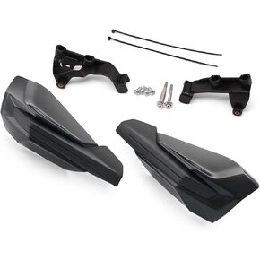 PRO CAKEN Universal Dirt Bike Handguards دراجة نارية اليد الحرس البلاستيك قوس لSX SXF EXCF XCW XCF XC 50 60 85 125 150 250 350 450 500 2017-2021 - برتقالي