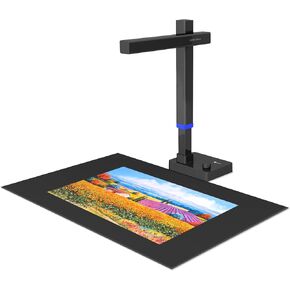 CZUR Shine Ultra Pro 24MP Document Scanner, USB Book Scanner, Portable Document Camera, A3 Large Format Book Scanner, Adjustable Height, Max DPI 440, for Windows & Mac