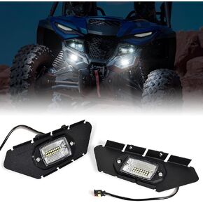 SAUTVS LED Front Fascia Lights Bumper Cover Lights for Yamaha RMAX 1000, Front Auxiliary Spot Lights Accent Lights DRL Lamps for 2021-2024 Yamaha Wolverine RMAX2 1000 / RMAX4 1000 Accessories(2PCS)