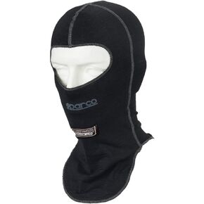 Sparco Mens Head Sock(Black, Adult), 1 Pack