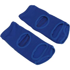 2pcs Boxing Foot Protector Unisex PU Leather Soft Boxing Sparring Foot Guard, Training Sparring Gear Muay Thai Kung Fu Tae Kwon Foot Gear Support for Men Women Kids (S)