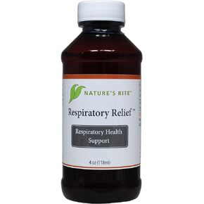 Nature's Rite Respiratory Relief - Natural Support for Breathing Comfort - Herbal Formula with Traditional Ingredients 4oz (New) - 1 Count