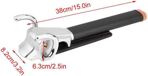 Steering Wheel Lock Universal Anti-Theft Device Heavy Duty Security Car Lock for Vehicle Auto Truck SUV Van with 2 Keys Black in Saudi Arabia