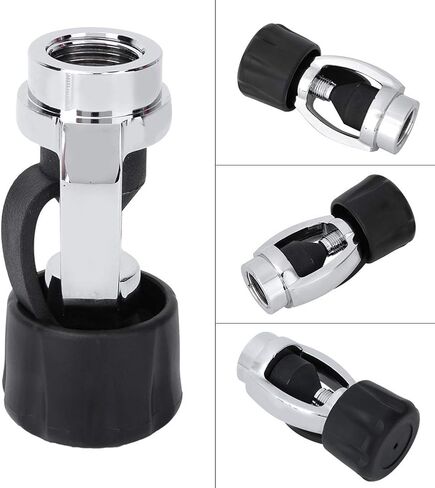 محول Keenso DIN إلى Yoke، محول DIN للنير عالي التحمل، محول أسطوانة الغوص، محول زجاجة سكوبا، موصل ملء الخزان، DIN إلى Yoke G5/8، محول منظم in Kuwait