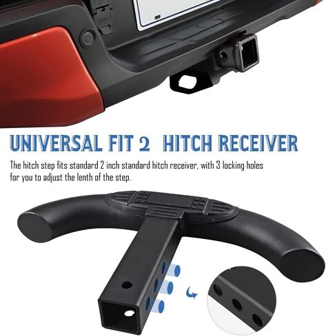 خطوة وصلة، لمستقبل وصلة 2 بوصة، واقي ممتص الصدمات للقضيب الخلفي، خطوة وصلة ربط لشاحنة بيك اب SUV in Kuwait