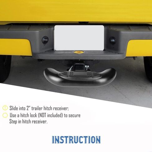 خطوة وصلة، لمستقبل وصلة 2 بوصة، واقي ممتص الصدمات للقضيب الخلفي، خطوة وصلة ربط لشاحنة بيك اب SUV in Kuwait