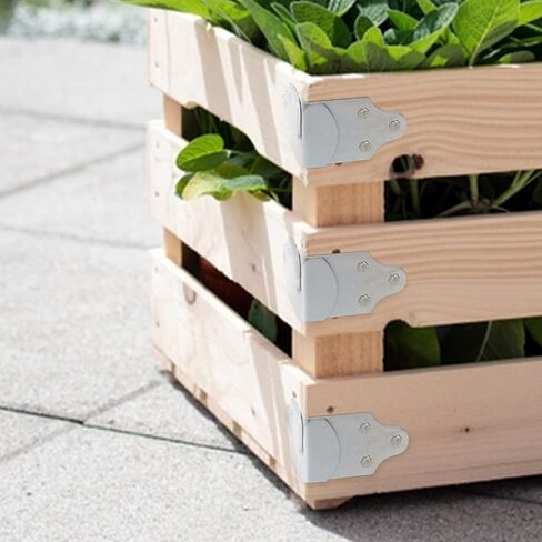 8 قطعة هيئة فائدة مقطورة رف الزاوية موصل لوحة الخشب بوابة الجانب مزلاج بين قوسين يجعل 4 زوايا in Kuwait