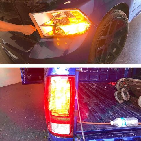 Lasfit 3157 Led Bulb Amber 3156 3057 LED Turn Signal Light 4157 3457 4114 LED Side Marker Light 2023 New Super Bright with Low Consumption (2 Pack) in Saudi Arabia