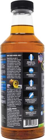 Hot Shot's Secret EDT+ Winter Defense - ضغط 16 أونصة، معزز الوقود المضاد للهلام 7 في 1 - معالجة وقود الديزل الشتوي - يعزز السيتان - يضيف التشحيم - يحمي نظام الوقود in Saudi Arabia