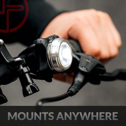 OPTIKS 210 Bike Lights Front and Back USB Rechargeable LED Skateboard Longboard Bicycles in Saudi Arabia