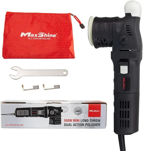 جهاز تلميع Maxshine M312 DA/Dual Action مع لوحة دعم مقاس 3 بوصات: مدار 12 مم/550 وات in Saudi Arabia