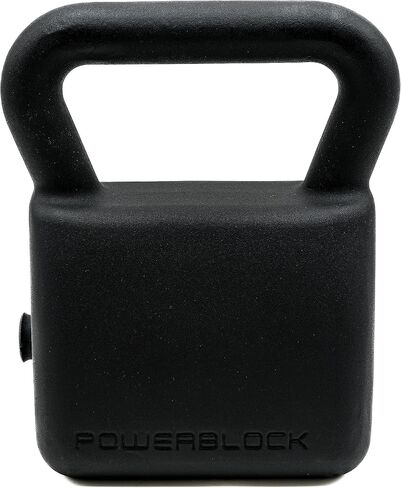 PowerBlock Adjustable Heavy Kettlebell – 35-62 lb. Weight Set, Durable Long Lasting Build, Innovative Workout Equipment, Adjustable Weights for Home & Commercial Gyms, Adjustable Kettlebell Weights in Kuwait