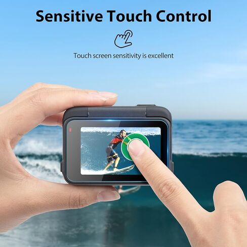 واقي شاشة Tomat لـ Insta360 Ace Pro، واقي شاشة فائق الوضوح من الزجاج المقسى لـ Insta360 Ace Pro، لـ Insta360 Ace Pro، واقي عدسة Insta360 Ace Pro، فيلم شاشة LCD أمامي من الزجاج المقسى (6 قطع) in Kuwait