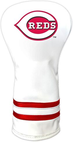 غطاء رأس نادي الجولف Team Golf MLB White Vintage Driver، تصميم مناسب للشكل، تصميم قديم وجودة ممتازة in Saudi Arabia