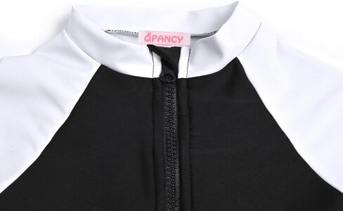 ملابس سباحة للفتيات من قطعة واحدة من QPANCY، ملابس سباحة ذات مقاس نحيف، ملابس سباحة رياضية للشاطئ، بدلة استحمام مقصوصة in Kuwait