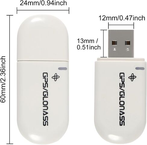 2 قطعة VK-172 G-Mouse USB GPS دونغل Glonass VK172 GMouse استقبال USB وحدة الملاحة لنظام التشغيل Windows 10/8/7/vista/XP إلخ in Saudi Arabia