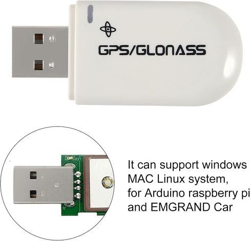 2 قطعة VK-172 G-Mouse USB GPS دونغل Glonass VK172 GMouse استقبال USB وحدة الملاحة لنظام التشغيل Windows 10/8/7/vista/XP إلخ in Saudi Arabia