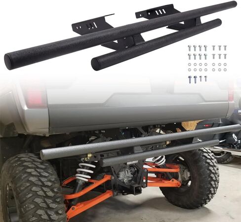 واقي مصد خلفي من NIXFACE Ranger مناسب لـ 2018-2023 Polaris Ranger 1000 XP/1000/Crew - مصد أنبوبي مزدوج أسود in Saudi Arabia