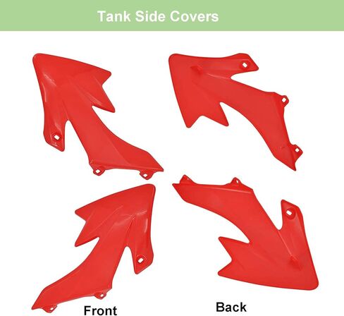 طقم انسيابي للجسم من البلاستيك متوافق مع CRF50 XR50 CRF 50 SDG SSR 50cc 110cc 125cc حفرة الدراجة الترابية مع الترباس in Kuwait