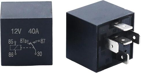 2PCS 12V 40A 4RD93168001 Waterproof Relay 4RD 931 680-01 007903001 Compatible with Hella Mini Relay in Kuwait