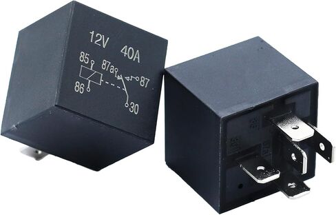 2PCS 12V 40A 4RD93168001 Waterproof Relay 4RD 931 680-01 007903001 Compatible with Hella Mini Relay in Kuwait