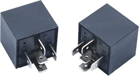 2PCS 12V 40A 4RD93168001 Waterproof Relay 4RD 931 680-01 007903001 Compatible with Hella Mini Relay in Kuwait