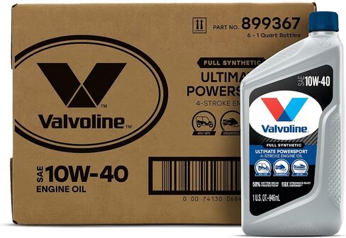 Valvoline 4-Stroke Powersport Full Synthetic Motor Oil 1 QT in Saudi Arabia