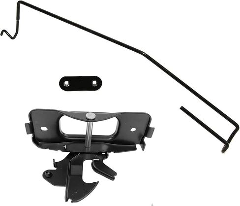 Hood Latch Striker Hood Safety Latch Rod Release Handle and Retainer Clip Set Compatible with Dodge Ram 1500 2500 3500 2002 2003 2004 2005 2006 2007 2008 2009 in Saudi Arabia